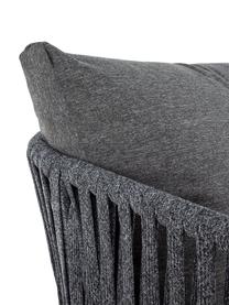 Fauteuil lounge de jardin Florencia, Anthracite, larg. 80 x prof. 85 cm