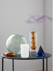 Ručně vyrobená dekorace z křišťálového skla Prism, Křišťál, Tmavě modrá, Š 7 cm, V 10 cm