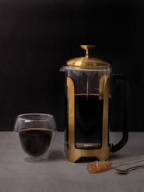 Cafetera Le’Xpress, Vidrio de borosilicato, metal, recubierto, Transparente, latón, 1 L