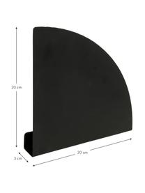 Revistero de pared Archibald, Metal, Negro, An 20 x Al 20 cm