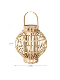 Lanterna in bambù Gloria, Bambù, Marrone, Ø 27 x Alt. 31 cm
