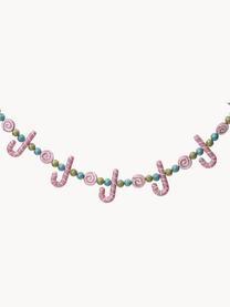 Girlanda Candy, 136 cm, Pianka, Blady różowy, zielony, niebieski, S 136 x W 4 cm
