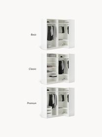 Armoire d'angle modulaire Simone, larg. 215 cm, plusieurs variantes, Bois, beige, Basic Interior : larg. 215 x haut. 200 cm, avec module d'angle