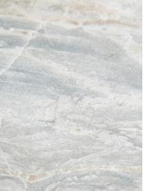 Wandregal Porter mit Steinplatte, Regalbrett: Stein, Halterung: Edelstahl, Beige, Edelstahl, 40 x 18 cm