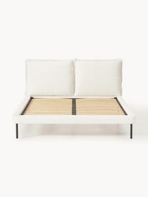 Polsterbett Amelia, Bezug: 100 % Polyester Der hochw, Gestell: , Webstoff Off White, B 140 x L 200 cm