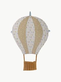 Deko-Heissluftballon Huggi, 80 % Polyester, 20 % Baumwolle, Mehrfarbig, B 45 x H 60 cm