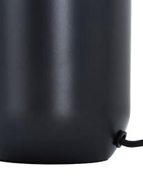 Lampa stołowa z plecionki wiedeńskiej Vienna, Czarny, jasny brązowy, Ø 25 x W 39 cm
