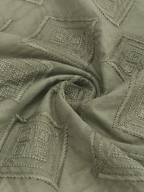 Vyšívané bavlněné povlečení Elaine, 100 % bavlna
Hustota tkaniny 140 TC, standardní gramáž

Bavlněné povlečení je měkké na dotek , dobře absorbuje vlhkost a je vhodné pro alergiky., Zelená, 140 x 200 cm + 1 polštář 80 x 80 cm
