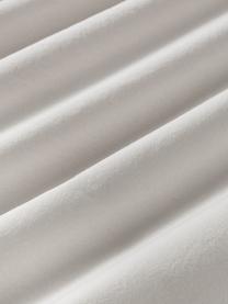 Housse de couette en coton délavé Darlyn, Beige clair, larg. 200 x long. 200 cm