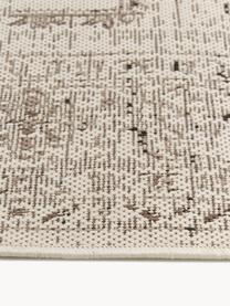 Tapis d'intérieur et d'extérieur Navarino, 100 % polypropylène, Tons beiges, larg. 80 x long. 150 cm (taille XS)