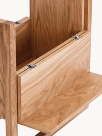 Mueble bar de madera de roble NewEst, Estructura: tablero de fibras de dens, Madera de roble, An 59 x Al 60 cm