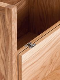 Mueble bar de madera de roble NewEst, Estructura: tablero de fibras de dens, Madera de roble, An 59 x Al 60 cm
