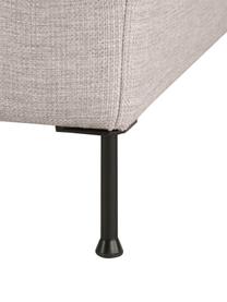 Schlafsofa Cucita (3-Sitzer) mit Matratze, Bezug: Webstoff (100% Polyester), Gestell: Massives Kiefernholz, FSC, Webstoff Hellbeige, B 274 x T 164 cm, Eckteil links