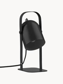 Lampe à poser orientable Nesvik, Noir, larg. 11 x haut. 29 cm