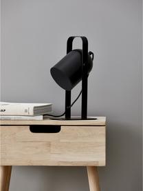 Nastavitelná stolní lampa Nesvik, Černá, Š 11 cm, V 29 cm