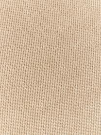 Pouf Alba, Tissu beige, larg. 130 x prof. 62 cm