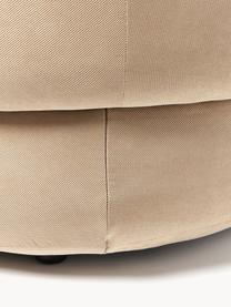 Pouf Alba, Rivestimento: 97% poliestere, 3% nylon , Struttura: legno di abete massiccio,, Piedini: plastica Questo prodotto , Tessuto beige, Larg. 130 x Prof. 62 cm