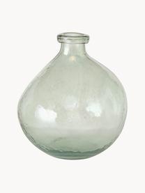 Vases en verre Sligo, 2 élém., Verre, Tons verts, transparent, Ø 16 x haut. 18 cm