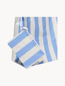 Bolso de playa Le Weekend, Polipropileno, Blanco crema, azul, An 58 x Al 43 cm