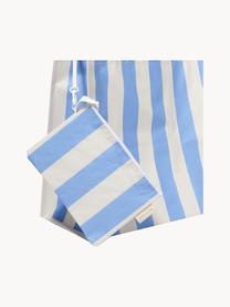 Borsa da spiaggia Le Weekend, Polipropilene, Bianco crema, blu, Larg. 58 x Alt. 43 cm