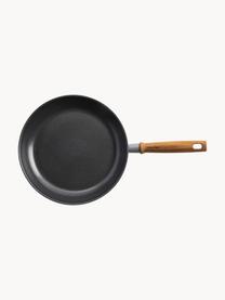 Batería de cocina antiadherente Mayflower Pro, 8 pzas., Gris oscuro, madera oscura, Set de diferentes tamaños