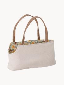 Kuscheltier Hilena mit Tasche, 70 % Polyester, 30 % Baumwolle, Hellbeige, Bunt, B 28 x H 15 cm