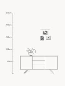 Bilderrahmen Exhibit, Schwarz, B 42 x H 73 cm