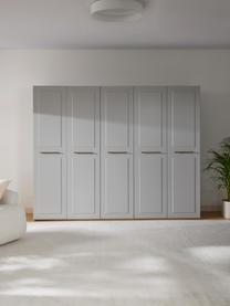 Armoire modulaire à portes battantes Charlotte, larg. 250 cm, plusieurs variantes, Gris, Basic Interior, larg. 250 x haut. 200 cm