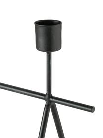 Grosser Kerzenhalter Refine, Metall, beschichtet, schwarz, B 45 x H 32 cm