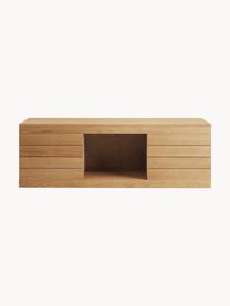 Umyvadlová skříňka z teakového dřeva Yenit, Teakové dřevo, Teakové dřevo, Š 120 cm, V 45 cm