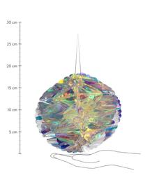 Adorno navideño Iridescent, Plástico, Cromo, transparente, iridiscente, Ø 20 cm