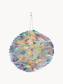 Boule de Noël Iridescent, Plastique, Chrome, transparent, irisé, Ø 20 cm