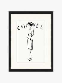 Oprawiony druk cyfrowy Chanel, Chanel, S 33 x W 43 cm