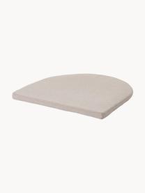 Zewnętrzna poduszka na krzesło Bauhaus, Tapicerka: 100% włókno akrylowe Dzię, Jasny szary, S 48 x D 51 cm