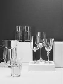 Bicchiere acqua impilabile Gibilterra 6 pz, Vetro, Trasparente, Ø 9 x Alt. 10 cm, 240 ml