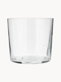 Bicchieri acqua in filigrana Gio 6 pz, Vetro, Trasparente, Ø 8 x Alt. 7 cm, 310 ml