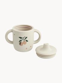 Taza crecimiento Neil, Silicona, Beige claro, multicolor, Ø 7 x Al 11 cm, 150 ml