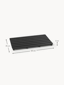 Tapis de bain en bambou Kit, MDF avec placage en bambou

Ce produit est fabriqué à partir de bois certifié FSC® issu d'une exploitation durable, Noir, larg. 60 x haut. 3 cm