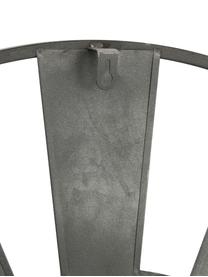 Wandklok Anatol, Verzinkt metaal, Zinkkleurig, zwart, bruin, Ø 73 cm