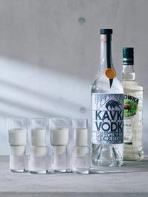 Panáky Vodka Collection, 4 ks, Sklo, Transparentní, Ø 5 x V 12 cm, 50 ml