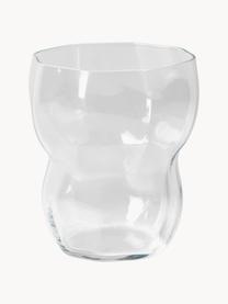 Mundgeblasene Wassergläser Limfjord, 4 Stück, Glas, mundgeblasen, Transparent, Ø 9 x H 11 cm, 350 ml