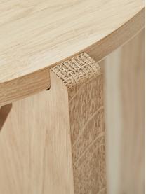 Runder Couchtisch Future aus Eichenholz, Massives Eichenholz, FSC-zertifiziert, Eichenholz, Ø 78 cm