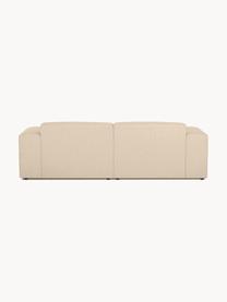 Sofa Melva (3-Sitzer), Bezug: 100% Polyester Der hochwe, Gestell: Massives Kiefernholz, Spa, Webstoff Beige, B 238 x T 101 cm