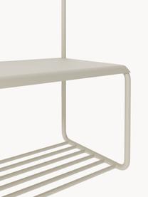 Perchero de metal Sam, Metal con pintura en polvo, Beige claro, An 80 x Al 152 cm