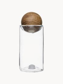Caraffa in vetro soffiato con tappo in legno Eden, 1 L