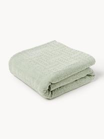 Couvre-lit en coton Lazlo, 100 % coton

Le matériau est certifié STANDARD 100 OEKO-TEX®, 5763CIT, CITEVE, Vert sauge, larg. 230 x long. 250 cm (pour lits jusqu'à 180 x 200 cm)