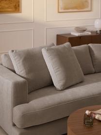 Sofa-Kissen Tribeca, Hülle: 100 % Polyester, Webstoff Taupe, B 50 x L 50 cm