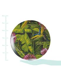 Set 18 piatti per 6 persone Tropical Jungle, Multicolore, Set in varie misure