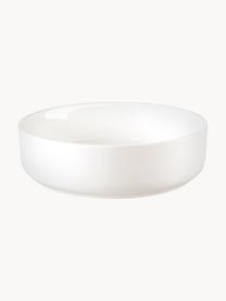 Bols en porcelaine Oco, 6 pièces, La Fine Bone China est une porcelaine tendre, qui se distingue particulièrement par sa brillance et sa translucidité, Blanc cassé, Ø 17 x haut. 5 cm