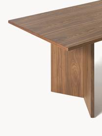 Mesa de comedor Toni, 200 x 90 cm, Tablero de fibra de densidad media (MDF) chapado en nogal, pintado, certificado FSC

Este producto está hecho de madera de origen sostenible y con certificación FSC®., Madera de nogal, An 200 x L 90 cm